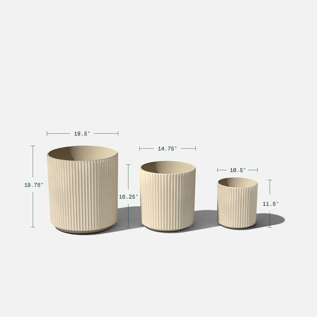 demi planter trio