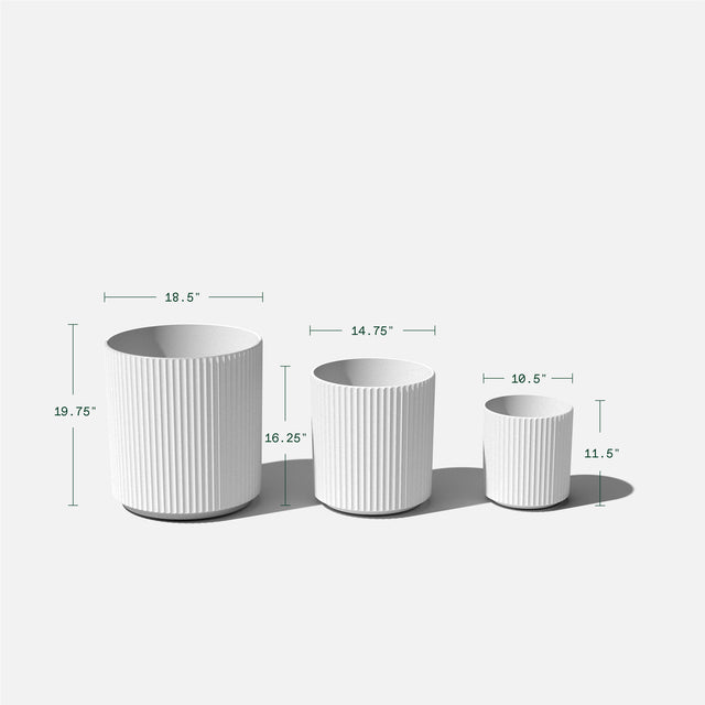 demi planter trio