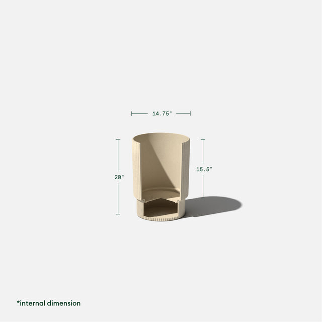 demi elevated planter