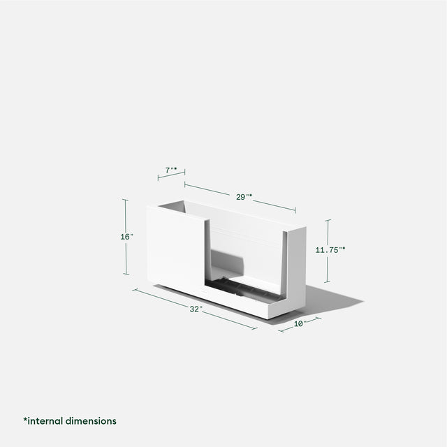 block long box planter