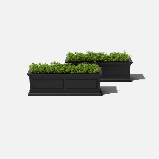 brixton window box planter