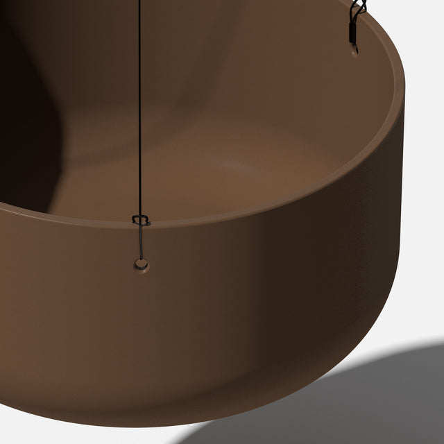 mason hanging kona bowl planter