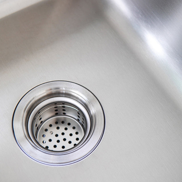 outdoor kitchen counter sink