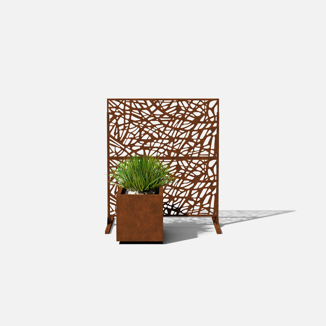 corten web privacy screen sets