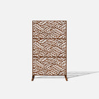 corten flowleaf privacy screen set