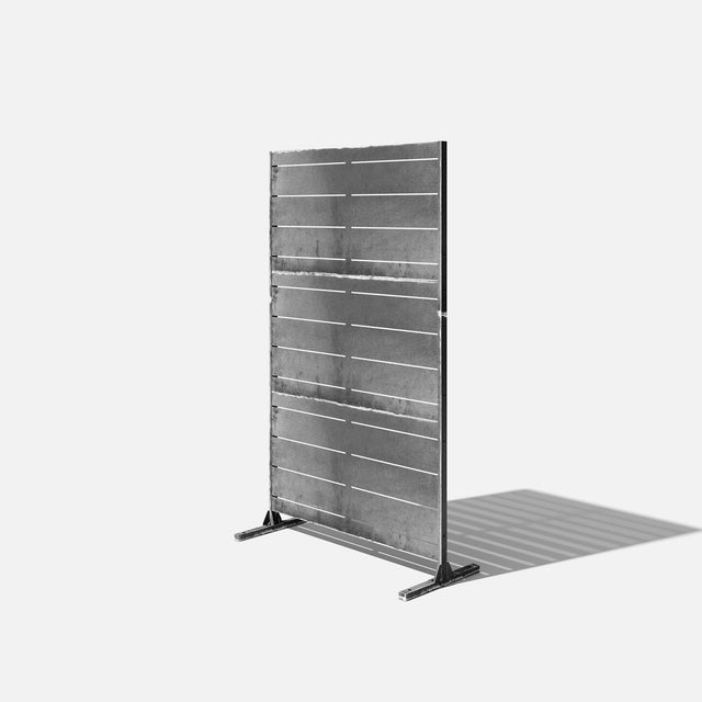 corten linear privacy screen sets