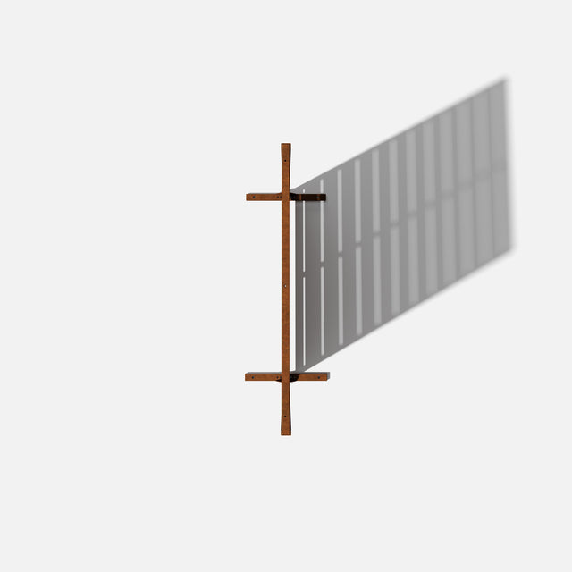 corten linear privacy screen sets