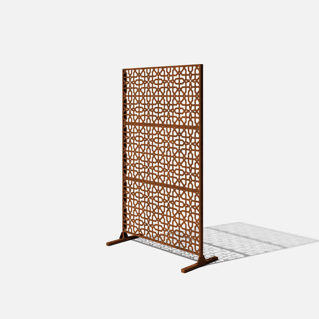 corten parilla privacy screen sets