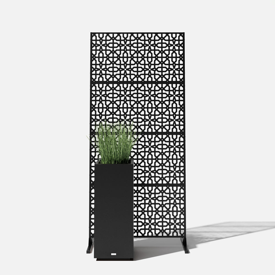 corten parilla privacy screen sets