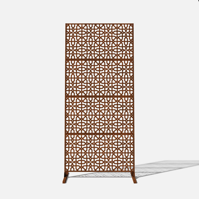corten parilla privacy screen sets