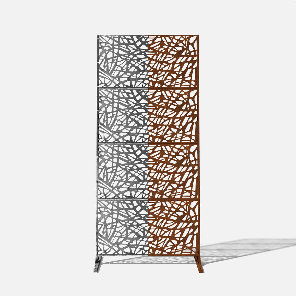 corten web privacy screen sets