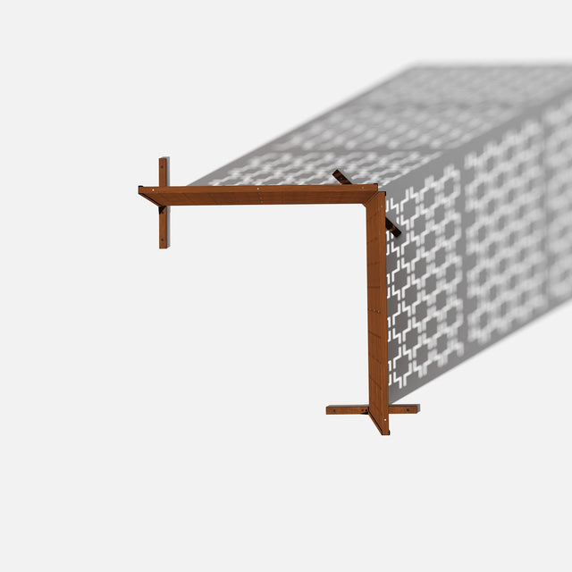 corten quadra privacy screen sets