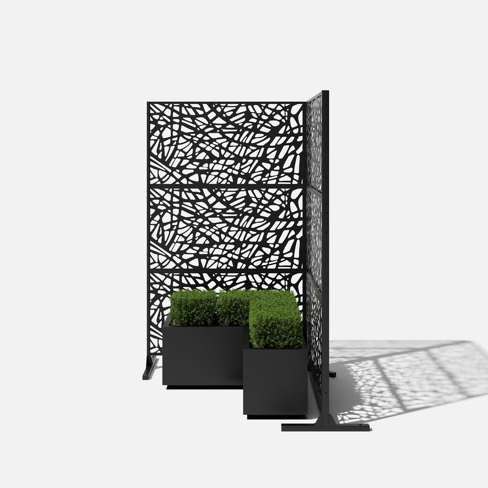 corten web privacy screen sets