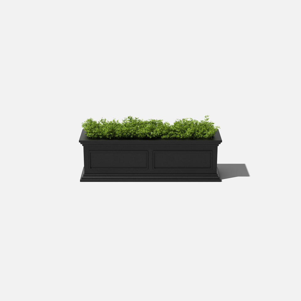 brixton window box planter
