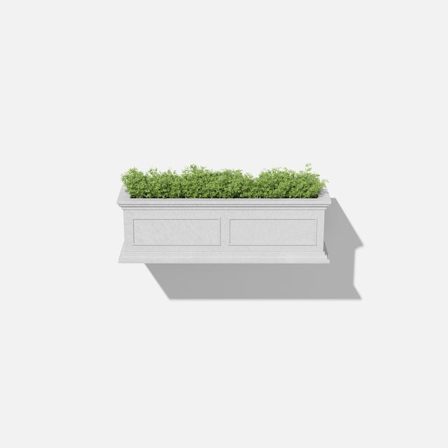 brixton hanging window box planter