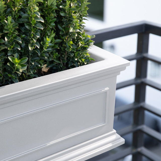 brixton hanging window box planter