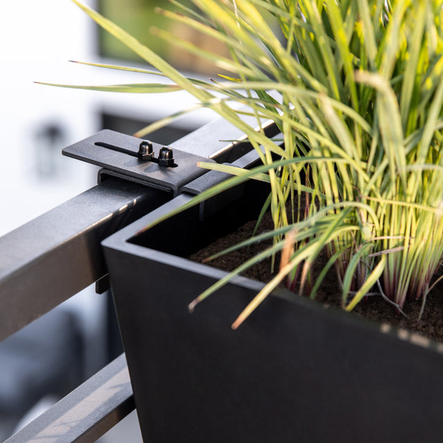 pure railing planter