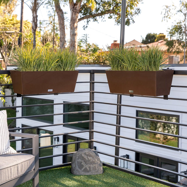 pure railing planter