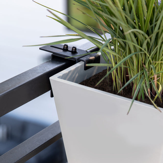 pure railing planter