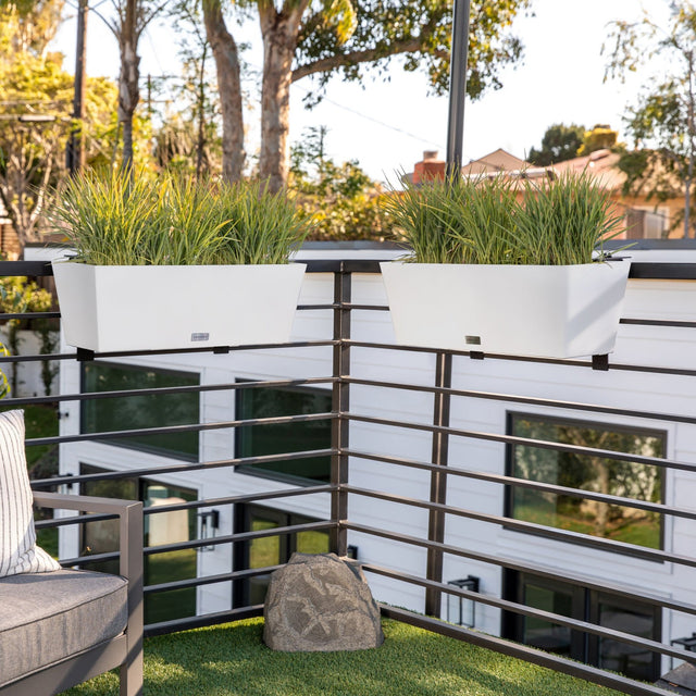 pure railing planter