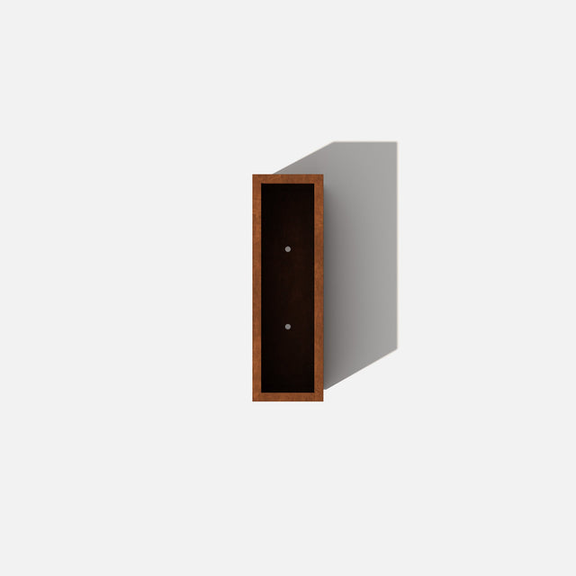 corten long box planter